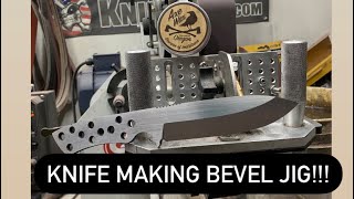 HOW TO Grind PERFECT bevels with a BEVEL JIG!!!