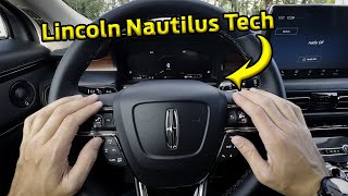 Steering Wheel and Cluster in the Lincoln Nautilus (2021  2023 model)