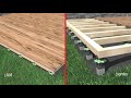 Poser une terrasse en bois avec le plot rglable elevo