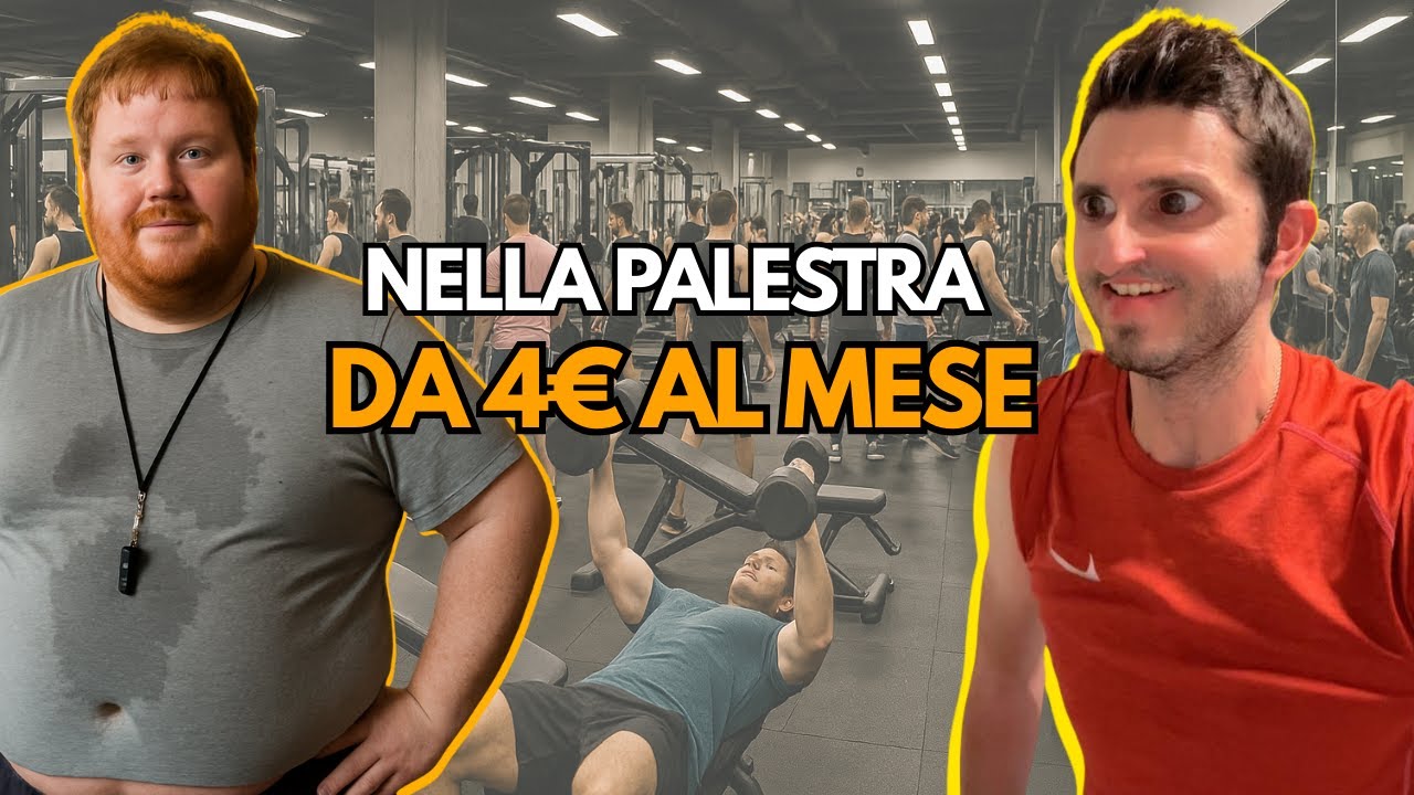 IO a 14 Anni a Farmi i MUSCOLI Nella Palestra a 4€ al Mese della Mia Città | DIVENTO GROSSO