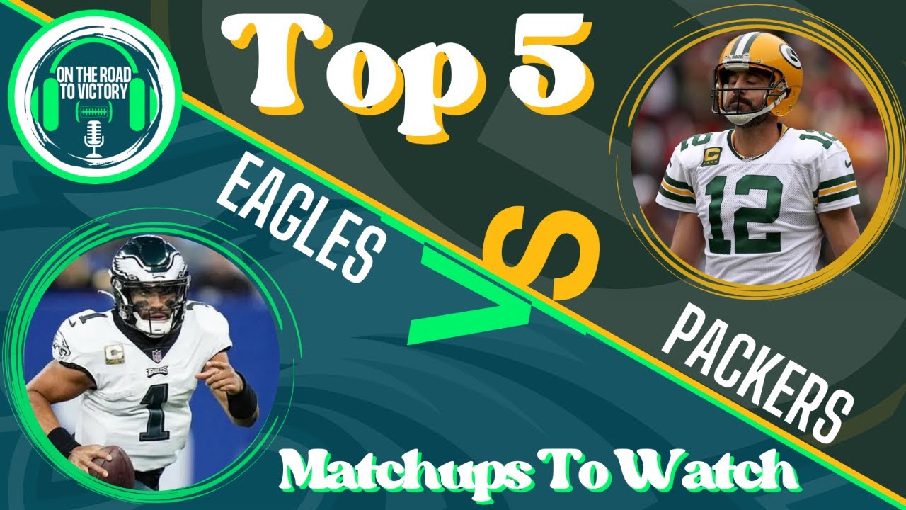 Eagles vs. Packers Top 5 Matchups for Week 12 Stats, Ranks, Standings