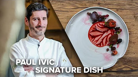 Signature Dish of PAUL IVIC: Berry Trail | Tian Re...