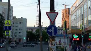 Екатеринбург: Аллея на улице посадской, юго западный район.