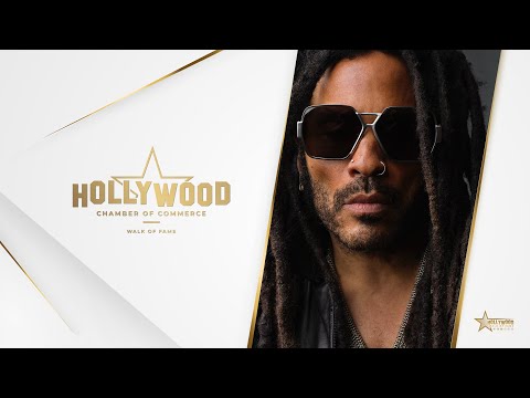 Lenny Kravitz Walk of Fame Ceremony