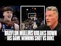 UConn's Braylon Mullins Breaks Down His Miraculous Game Winner | Pat McAfee Show