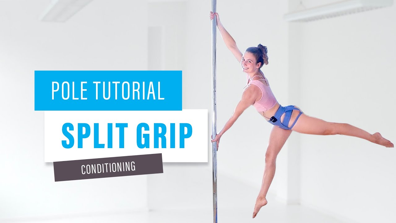 POLE DANCE GRIPS FOR BEGINNERS TUTORIAL (Learn different grips for