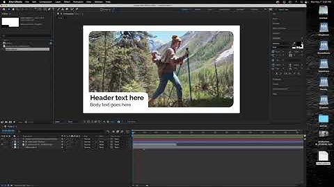 After Effects - Mask a video with a custom-shaped vector mask