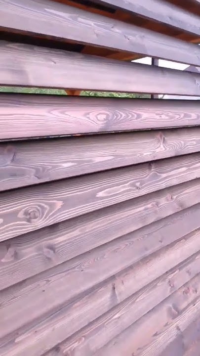 Жалюзи уличные из дерева поворотные - YouTube