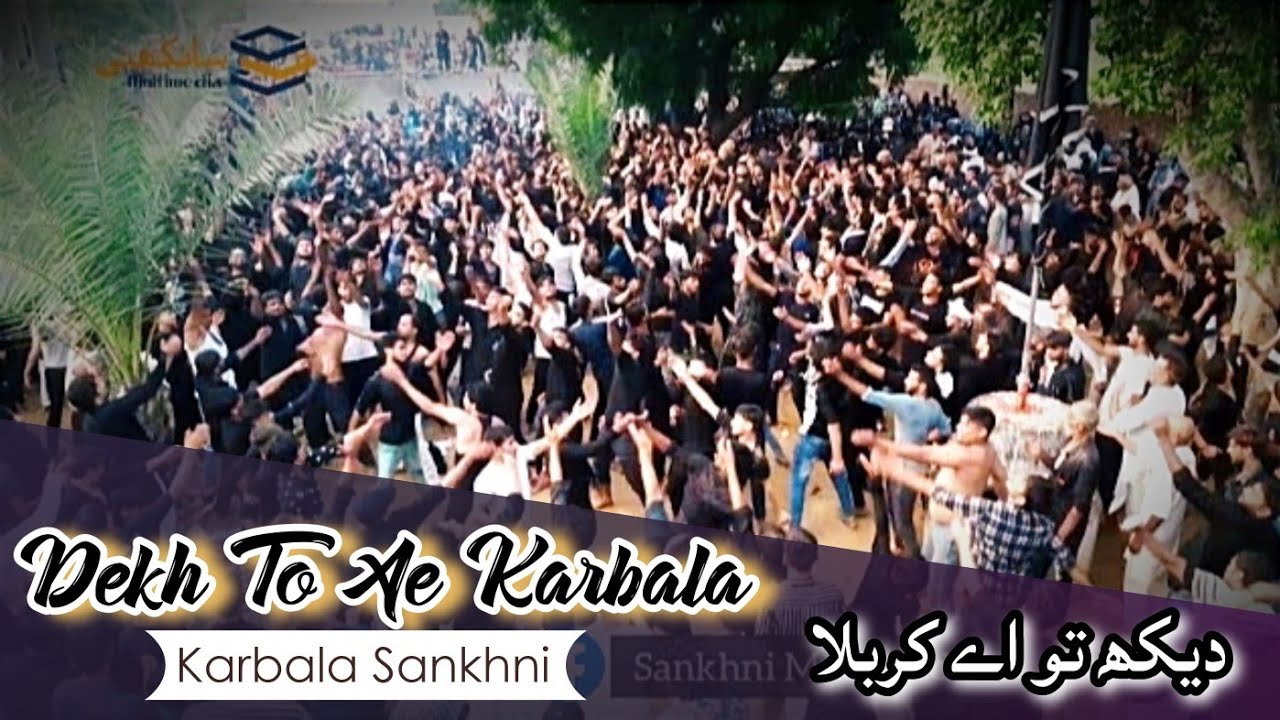 Dekh To Ae Karbala De Diya Kya Kya Tujhe🙌। 10th Muharram Tareekhi Noha। Karbala Sankhni
