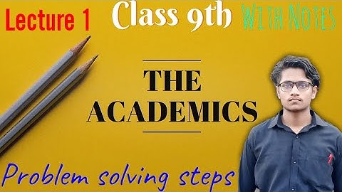 Lecture 1| 9th Computers| Problem solving steps |Chapter 1|Urdu |Hindi| With notes