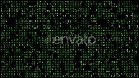 Digital Data Screen | Motion Graphics - Envato elements