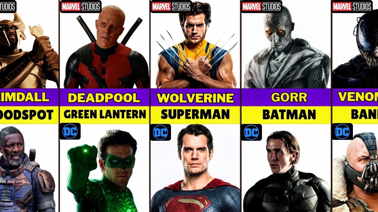 Every Actor Who has Acted in both Marvel and DC 🍿