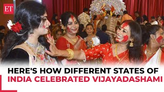 Vijayadashami: From Ram Leela to Sindur Khela, Indians celebrate ...