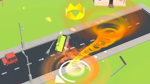 Tornado.io Mobile GamePlay, iOS and Android Rainbow Tornado MAXED OUT! Tornado.io Part 3