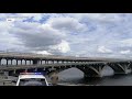 Міст "Метро" перекрили через повідомлення про мінування / включення з місця події