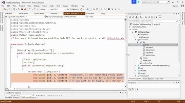 AngularJS and MVC 6 Web API tutorials