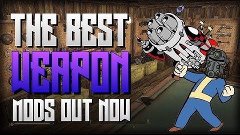 Fallout 4 - Console Mods - CREATE YOUR OWN PERSONALIZED WEAPON! (Xbox One, Ps4, PC)