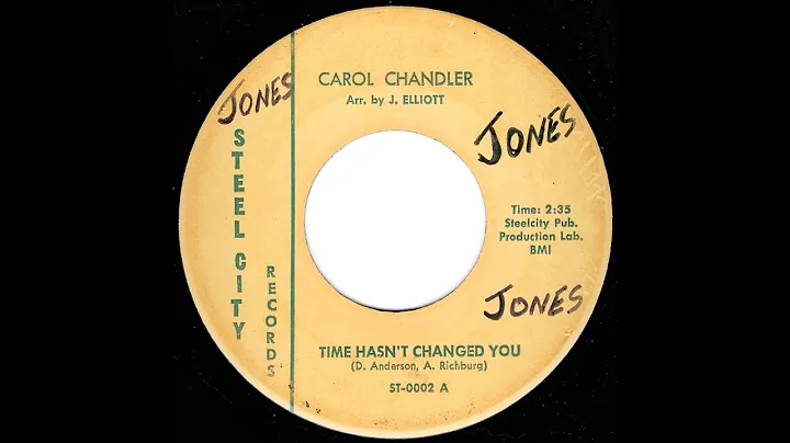 Time Hasnt Changed You - Carol Chandler