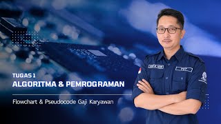 Tugas 1: Flowchart & Pseudocode Gaji Karyawan