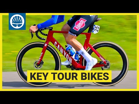 Видео: Галерия: Велосипеди от Tour de France 2021