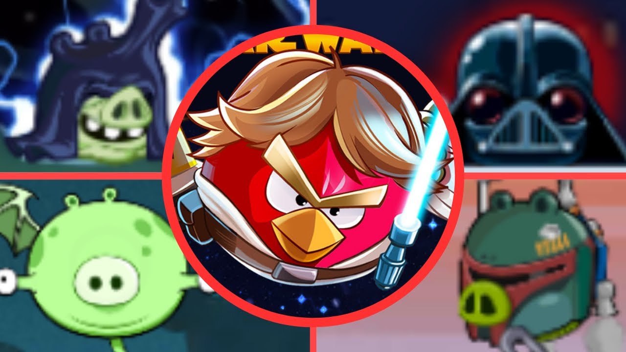 Angry Birds Star Wars (2025) - All Bosses (Luta dos Bosses)
