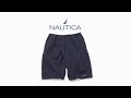 小黑痣【開箱】NAUTICA JAPAN 2021SS “TOO HEAVY” Relaxed Shorts 厚磅 電繡LOGO 短褲
