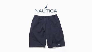 小黑痣【開箱】NAUTICA JAPAN 2021SS “TOO HEAVY” Relaxed Shorts 厚磅 電繡LOGO 短褲