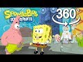 Spongebob Squarepants! - 360° How to Blow a Bubble Technique - (The First 3D VR Game Experience!)