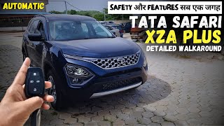 2023 New Tata Safari XZA Plus Automatic @ | 23.66 lakh I  All features revealed | Detailed Review