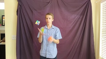 Juggling Three Rubik