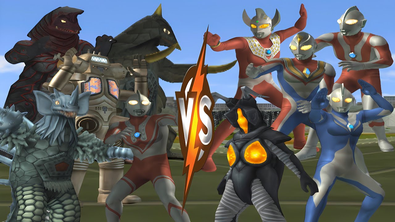 BEMSTAR VS ULTRAMAN TARO, ZOFFY VS ZETTON, GOLZA VS HAYATA TYRANT