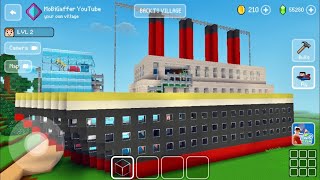 Block Craft 3D: Building Simulator Games For Free Gameplay#1723 (iOS& Android)| Ship🚢👍 The Titanic screenshot 4