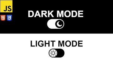 Creating a Dark Mode Toggle Button with HTML, CSS, and JavaScript