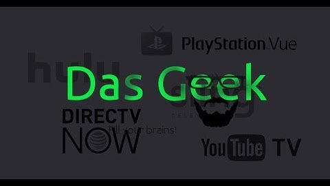 TV Streaming Service Battle - Hulu, PS Vue, DirectTV, Sling, Youtube