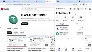 FLASH USDT KAISE BANAYE | How To Create Your Own Flash USDT Token 2026