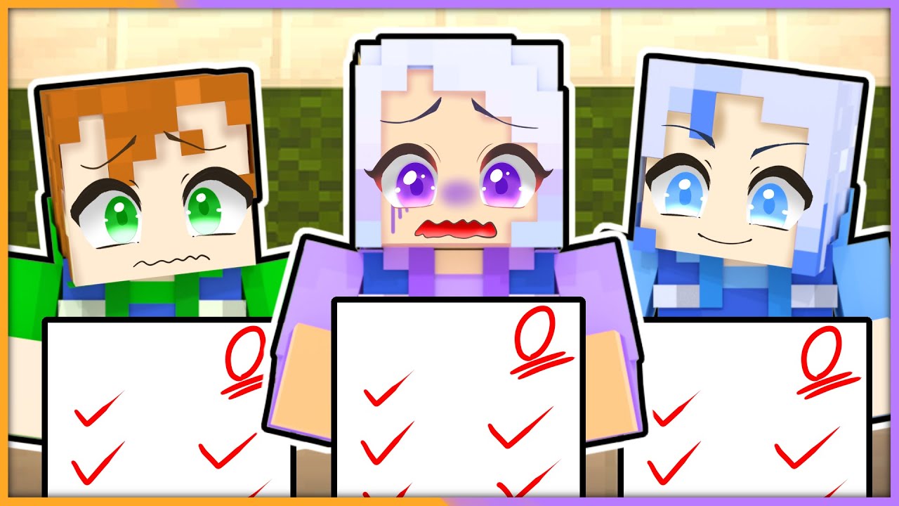 小学生のテストをいきなり受けたら珍回答がたくさん！？ハチャめちゃ抜き打ちテストどっきり！！📝【 マイクラ / まいくら / Minecraft 】