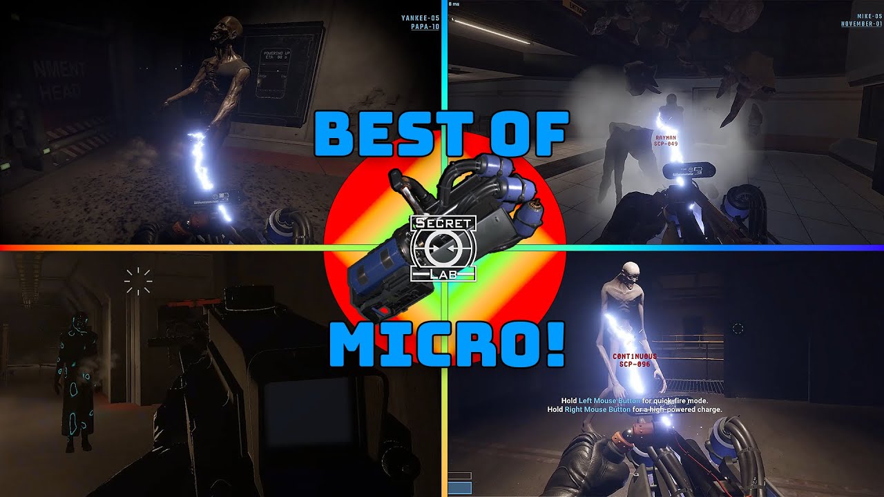 BEST OF MICRO Fights in SCP Secret Lab! - YouTube