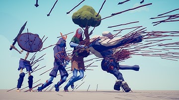 ALL 4 GIANTS vs 100x EVERY RANGED UNIT Totally Accurate Battle Simulator