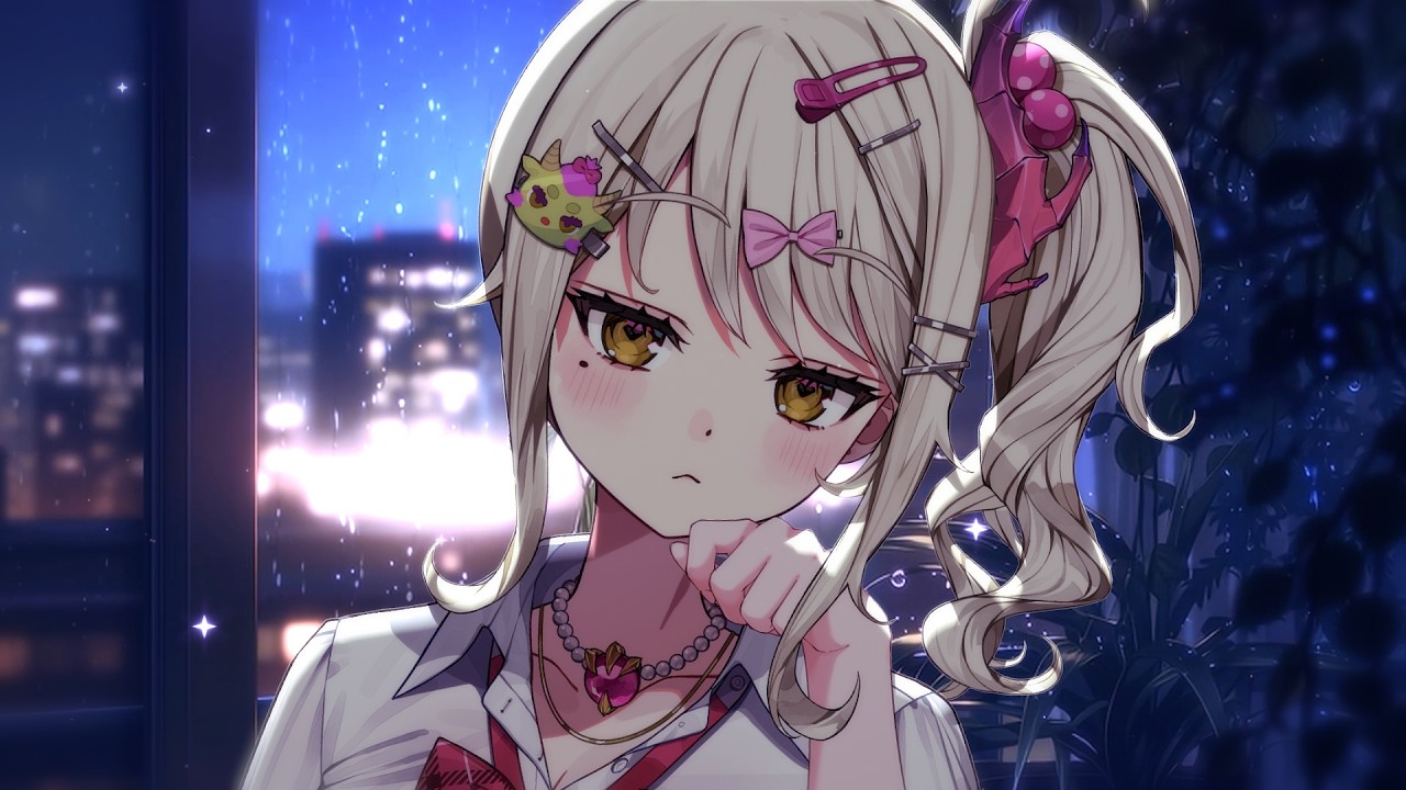 【 #雑談┆BGM 】初見さん待ってるよ🌙雨の日の夜更かし雑談💭【 #龍華ちなり┆2.5次元ダルギャルvtuber 】#新人vtuber