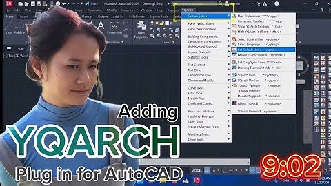 How to add YQARCH Plug in for AutoCAD 2024 របៀបតំឡើង YQARCH plug in for AutoCAD 2024