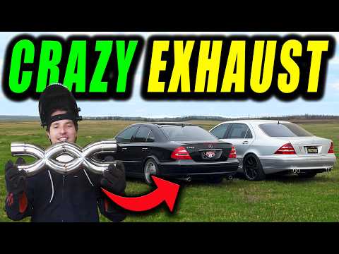 Building the BEST Sounding Exhaust Under $200 (Mercedes Challenge)