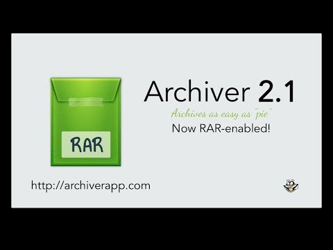 Archiver 2 - RAR plugin installation tutorial