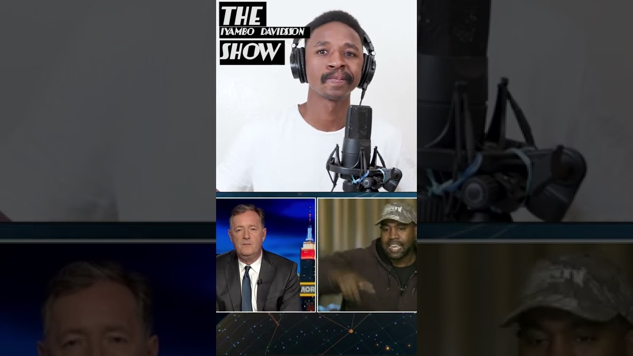 Kanye West vs Piers, black hate and racists #shorts #Kanyewest #ye #jews #piersmorgan #jerusalem