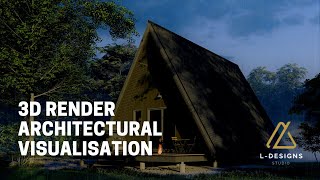 Tiny House | 3D Render | 3D Animation | Architectural Visualization | by LX Design Studio