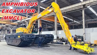MMCL (MAXWAY MACHINE) Swamp Buggy (Amphibious Excavator) and Excavator Long Arm #swampexcavator 