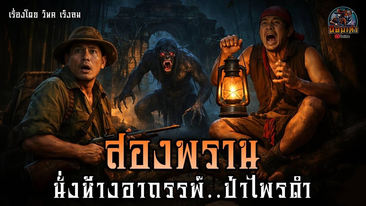 สองพราน นั่งห้างอาถรรพ์..ป่าไพรดำ 