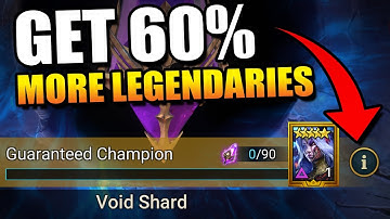 Is 90 Void Shards for a GUARANTEED Legendary GOOD?! | Raid: Shadow Legends