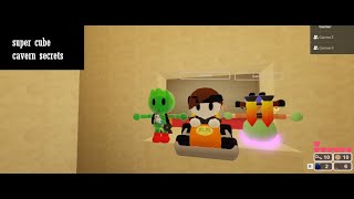 all secrets in the super cube cavern in the lobby (roblox)