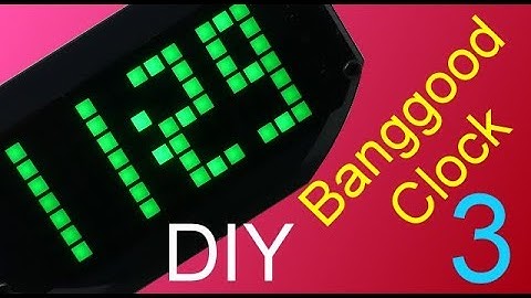 Banggood Clock 3 -DIY-