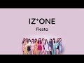 IZONE - FIESTA 1 hour loop